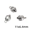 Aleación Estilo Chino Nuevo Separador de Tres Vías Perla Redonda Flor Mariposa Corazón Pequeño Colgante Hecho a Mano DIY Pulsera Collar Accesorios