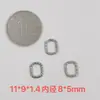1-63 Espaçadores antigos de prata vintage de Shanxi, acessórios DIY, pulseira de prata 999, cordão de mão, componentes de joias culturais e artísticos