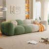Estilo Nórdico Estilo Crema Estilo Ins Gelatina Popular en Internet Sofá Terciopelo de Bebé Sala de Estar Moderno Simple Estilo de Lujo Ligero Apartamento Pequeño Hogar