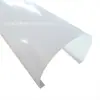 Perfil de plástico extrudado tamanho grande Faixa Interna PC Abajur de PC Abajur externo resistente a UV concha protetora tubo de duas cores