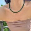 Yuan You 7A Ágata Vermelha Pedra Natural Contas Ágata Verde Colar Vermelho de Natal Contas de Ágata Vermelha do Sul Contas Redondas