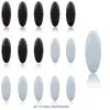 Nuevos Pasadores de Plástico de Colores Clips para Bufanda Broches Anti-Exposición para Bufanda 16 Piezas Empaquetados en Stock Pasador de Seguridad