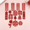 Suprimentos de casamento tipo dupla felicidade palavra diy acessórios de liga joia de casamento sala de casamento caixa de presente de doces de casamento decoração pingente