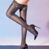 Calcetines de Aceite de Caballo Aurora Oil Glow Oil Glow Calcetines de Seda para Mujer Calcetines de Seda con Encaje de Pavo Real Calcetines Antideslizantes Oil Glow Hasta la Rodilla Medias de Aceite de Caballo