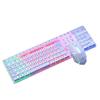 Teclado y Ratón alámbricos AOC KM151 para Computadora de Escritorio USB Periféricos Oficina en Casa Escritura Juego