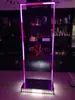 Nuevo Palo de Baile Luminoso Acero Inoxidable Marco de Puerta Barra de Punta Belleza de Baile Luminoso Atmósfera de Baile Gogo