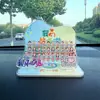 Llavero Acrílico de Graduación con Impresión de Foto a Doble Cara, Emblema Escolar y Imán para Refrigerador Hecho a Medida como Regalo Conmemorativo para Toda la Clase