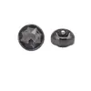 Borda fina botões de camisa com incrustação de diamante costurados à mão pequeno casaco estilo Chanel botões de metal para jaqueta corta-vento suéter tricô