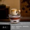 Latas de Té para Cocinar en Horno, Infusor de Té, Accesorios para Estufa de Carbón Estilo Camping, Tetera Popular Horneada en Seco, Olla de Cerámica Eléctrica, Regalos Publicitarios