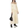 Inverno nova moda europeia e americana das mulheres novo vestido off-ombro tubo top vestido cintura baixa plissado vestido cruzado