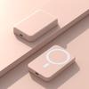 Bateria Externa Magnética Sem Fio Pd20W Portátil Carregamento Rápido Bidirecional Adequada para Apple 10000 Mah Fonte de Alimentação Móvel Presente