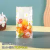 Bolsa Autoportante Cóncava Lateral de Dibujos Animados Escarchada Dulce Seco Crujiente de Copos de Nieve Bolsa de Empaque de Grado Alimenticio Bolsa Sellada a Máquina para Snacks de Horneado