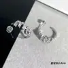 Pendientes de Perla Fragante Corazón Hueco Jelly Aguja de Plata Moda Botella de Perfume Camelia Cuadrado Varios Tachuelas de Moda