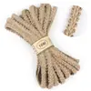 Cuerda de Hilo DIY Cuerda de Hilo Decorativa Cuerda de Hilo para Colgar Material para Fotos Cuerda de Empaque Rejillas Tejido Grueso y Delgado Cordón Hecho a Mano para Pastel