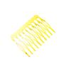 Atacado Guangdong 10-tooth pente de cabelo galvanizado ouro prata ferro dente pente adequado para produção DIY