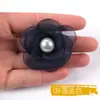 4.5cm Hecho a Mano Coreano Borde Quemado Camelia Estéreo Accesorios para Peinado DIY Broche de Perla de Organza Accesorios para Ropa