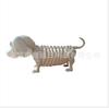 Halloween Nuevo Animal de Simulación Perro Gato Pequeño Modelo de Perro Gato Decoración Accesorios Esqueleto de Terror Casa Embrujada Diseño de Accesorios