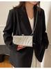 Bolso Transfronterizo Moda Cool Cara Brillante Acrílico Bolso de Cadena de Noche para Mujer Bolso de Hombro Cruzado