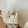 Bolsa de ombro tote transversal estilo coreano casual de grande capacidade para mulheres, novo design simples 2026 para ombro e mochila