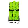 Cuerda reflectante para tienda de campaña de camping al aire libre, 4 mm de grosor, hebilla de cuerda de viento de dos ojales, cuerda para tienda de 4 m de largo, juego de cuerda para tienda de picnic