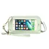 Bolsa para Teléfono Móvil para Mujer 2024 Nuevo Estilo Pantalla Táctil Simple Estudiante Uso Bolsillo con Cremallera Estilo Coreano Mini Bolso Cruzado Billetera