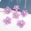 Estilo Coreano Nuevos Accesorios de Flor de Perla Accesorios de Flor de Cinco Pétalos Accesorios para Ropa Adornos Zapatos Calcetines Sombreros Bolsas Pinzas para el Cabello Ligas para el Cabello
