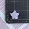Color Transparente Fino Flash Estrella de Cinco Puntas Accesorios de Resina DIY Funda para Teléfono Horquilla Vaso de Agua Hebilla para Zapatos Accesorios Estrellas