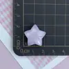 Brillo Fino Transparente Colorido Estrella de Cinco Puntas Accesorios de Resina DIY Funda de Teléfono Móvil Pasador Pegatina para Vaso de Agua Hebilla de Zapato Accesorios Estrella