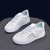 Nuevas Zapatillas Blancas de Malla Transpirable Versátiles de Verano 2026 para Mujer, Zapatos Deportivos Casuales de Malla con Cordones y Suela Gruesa