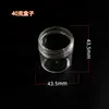 Fabricante Venta al por Mayor 3 5 10 15 20g Frasco de Crema Frasco de Crema de Plástico Caja de Embalaje Cosmético Frasco de Embalaje de Sombra de Ojos