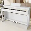 Piano Eléctrico Digital Inteligente 88 Teclas Martillo Pesado Cubierta Vertical Deslizante para Examen de Grado Principiante Adulto Piano Digital Profesional Personalización