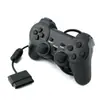 Controle de Jogo com Fio para PS2, Controle de Videogame Adequado para Consoles de Jogo PS1/PS2, Vibração Única e Vibração Dupla