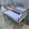 Estación para matar peces, estación comercial para sacrificio y corte de pescado, tanque de sacrificio integrado para pollos, patos y productos acuáticos, estación para matar pescado de supermercado.