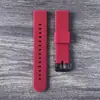 Correa Universal de Silicona de 22/20mm es Adecuada para Relojes Inteligentes como Huawei, Samsung y Otros (Hebillas de Metal Negro)