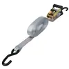 Juego de Cuatro Piezas de Tensor de Trinquete Vehículo Todoterreno Fijación de Equipaje en Techo Correa de Carga 4.5m * 25mm Doble Gancho S