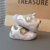 Sapatos para bebês e crianças pequenas para meninas, estilo primavera e outono, sapatos macios com sola antiderrapante para bebês, sapatos funcionais de malha respirável para meninos para crianças pequenas