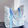 Nova Moda Desenho Animado Bolsa de Lona Grossa Bolsa de Ombro Bolsa de Estudante Bolsa de Armazenamento para Viagem de Primavera Bolsa de Lona Ins