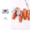 Aleación Joyería para Uñas Color Popular de Internet Lazo Joyería Pequeña Rosa Negro Mariposa Decoración para Uñas Accesorios