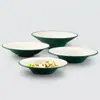 Tazón de melamina imitación porcelana comercial sombrero invertido tazón poco profundo tazón para ensalada tazón para fideos hotel restaurante comercial