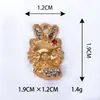 Pulseira Colar Pingente Transfronteiriço Acessórios DIY Galvanizado Gato Kt Ponto Diamante Liga Metálica Pingente Único Direto do Fabricante
