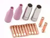 Consumibles de Soldadura Mb15Ak Transfronterizos Antorcha de Soldadura con Protección de Gas Boquilla de Soldadura Punta de Contacto Biela Juego de Puntas Protectoras