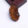 Pendente de Pedra Olho de Tigre Jade Novo Pingente Corrente Dourada Olho de Tigre Coragem moda masculina e feminina fabricantes de pedra madeira atacado