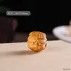 Directo de fábrica talla de sándalo colgante niño mágico mar diy texto juego accesorios para teléfono móvil regalo llavero