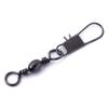 Oito em forma de conector de anel 12# B- tipo pino pesca corda anzol anel de giro rápido Luya isca adaptador pequenos acessórios atacado