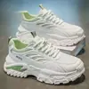 PLOVERZapatillas Deportivas Casuales de Moda Juvenil con Suela Gruesa Hueca para Hombre 2026 Malla Transpirable Anti-Olor