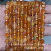 8mm Piedra Natural Cristal Ágata Facetada Apuntada Cuentas de Arroz DIY Pulsera Collar Accesorios de Joyería Productos Semiacabados Venta al por Mayor