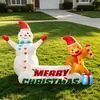 Fabricante profesional de decoraciones inflables: Letreros de Navidad, decoraciones para patio exterior, accesorios inflables navideños