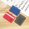 Multi-cor multi-card posição PU emendando cartão de trabalho crachá de identidade bancária certificado de fábrica cartão de porta de tráfego conjunto de cartões