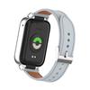 Adecuado para pulsera Xiaomi 8pro correa de carcasa protectora de metal + correa de cuero de microfibra para automóvil Xiaomi 8 Cuero
