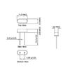 En stock HC-49S 19.7008m enchufe directo oscilador de cristal pasivo marca de fábrica nuevo resonator de cristal de cuarzo DIP